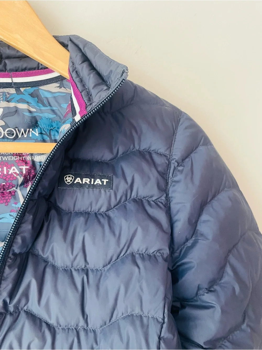 Ariat Ideal Down Navy Jacket